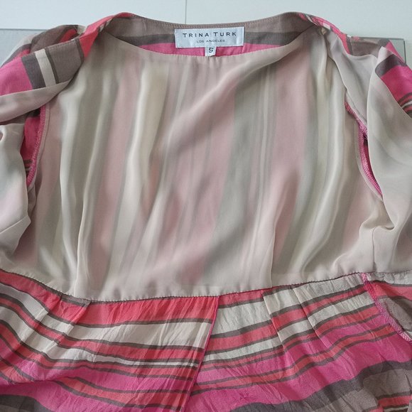 TRINA TURK // Silk Wrap Blouse - Picture 7 of 14